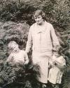 Grandmother Kathleen with Hazel and brother, Richard.